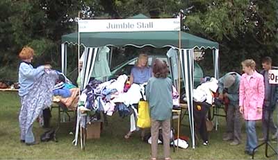 The usual stalls were there to attract customers