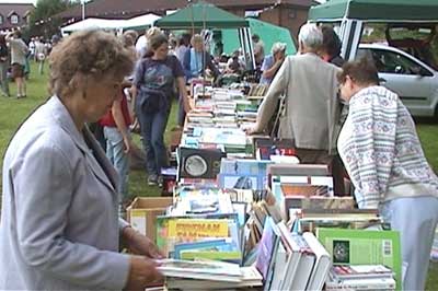 Much interest in the Book Stall 