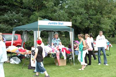 The usual stalls were all present - the Jumble attracted a good number of visitors 