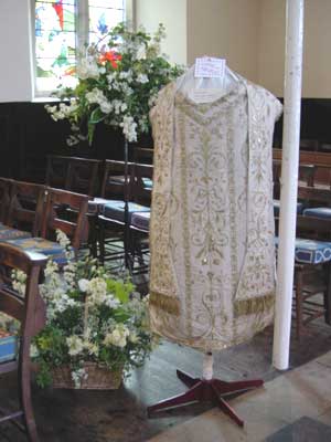Vestments on show in May 2003