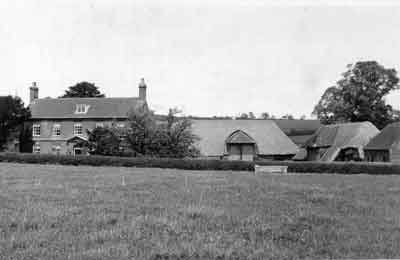 Hodges Farm, Lower Froyle, in 1918 
