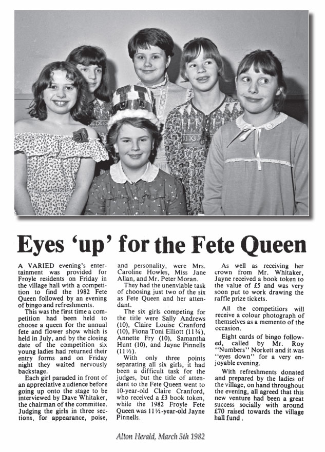 Fete Queen 1982