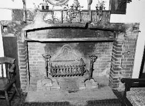 Hen and Chicken fireplace 1983