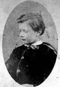 Sir Hubert Miller aged 9