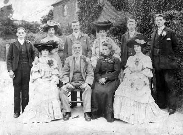 The Scrivener Family in 1905